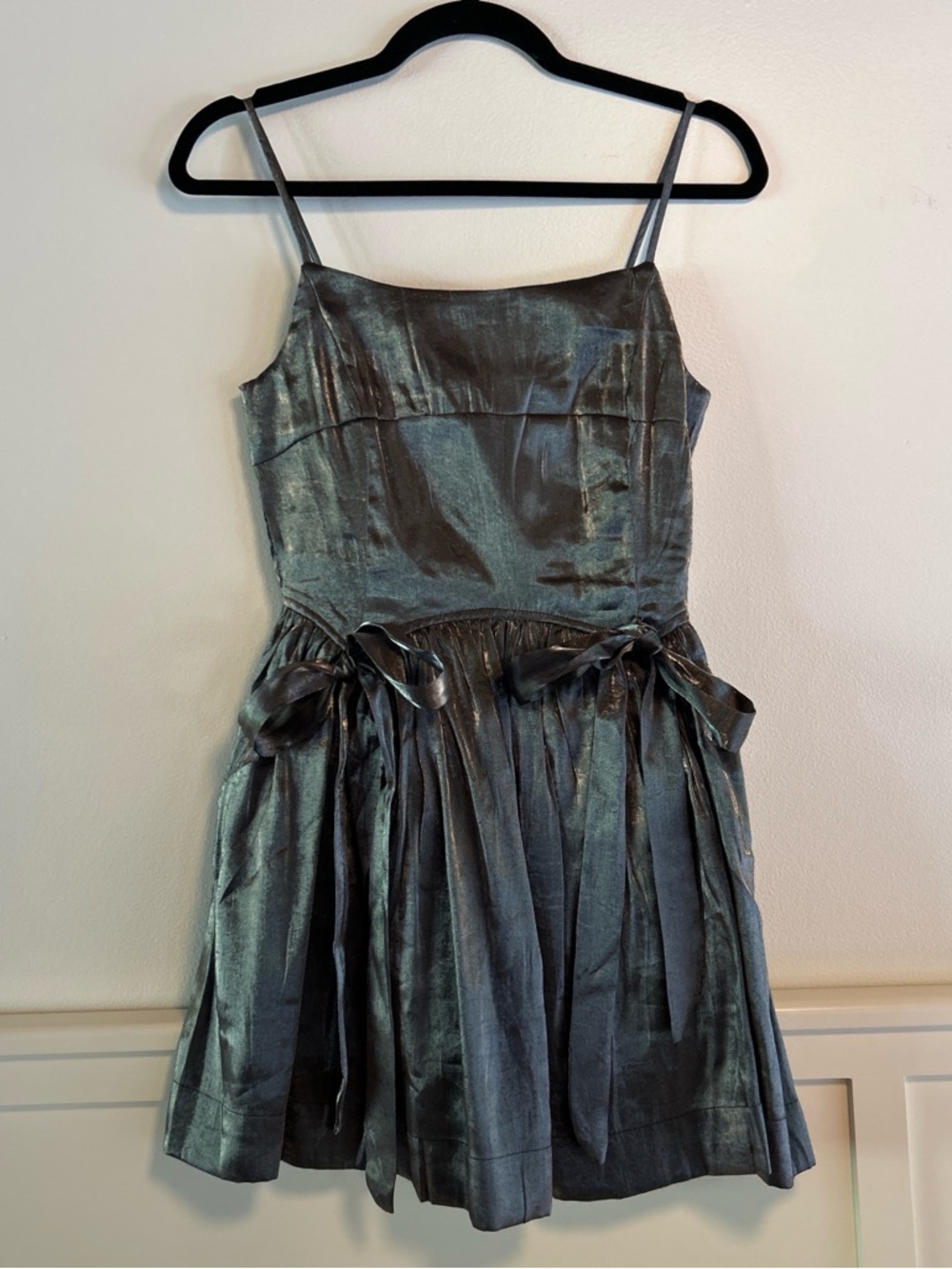 Damson Madder Penelope metallic dress